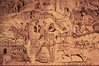 mural panel, California history by Alfredo Santos